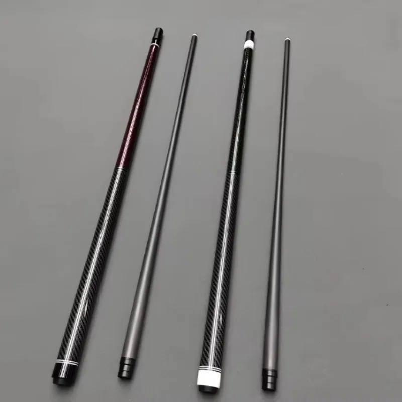 

2026 Pool Cue Eight Head Carbon Fiber Shaft Stainless Steel Joint Nine-Ball Billiard 0.8kg Center Joint 1/2 Split Club