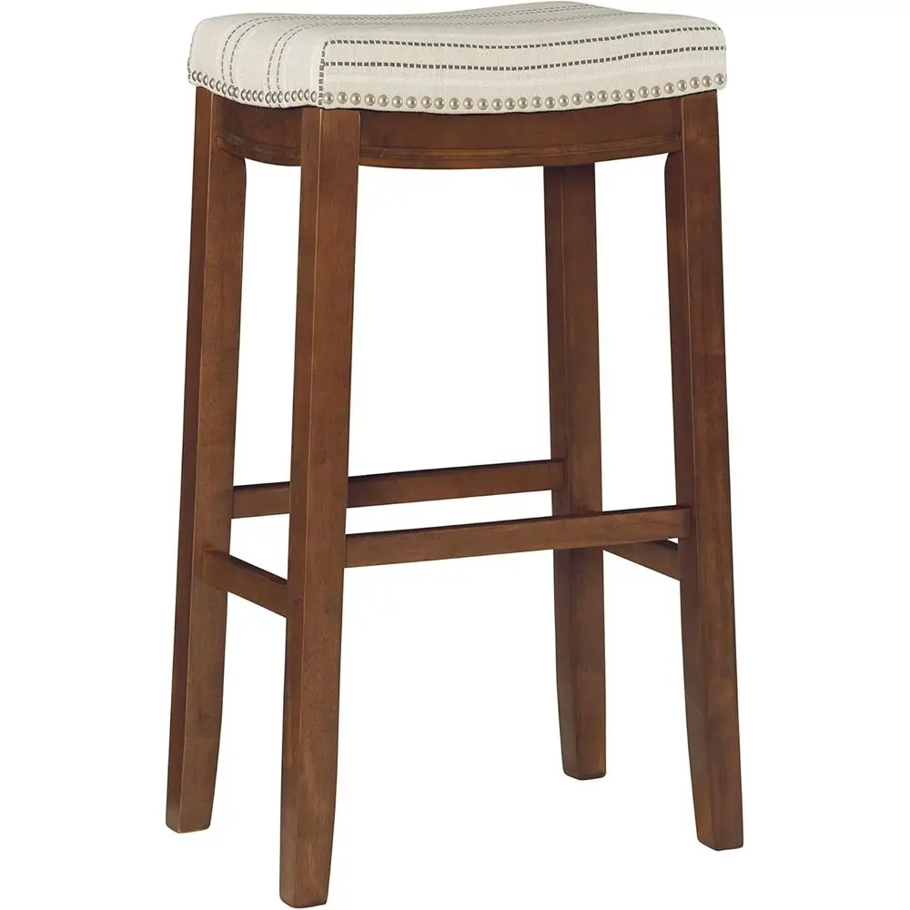 

Декоративный табурет BacklClaridge 32,5 дюйма, в деревенском стиле, натуральный цвет, для бара