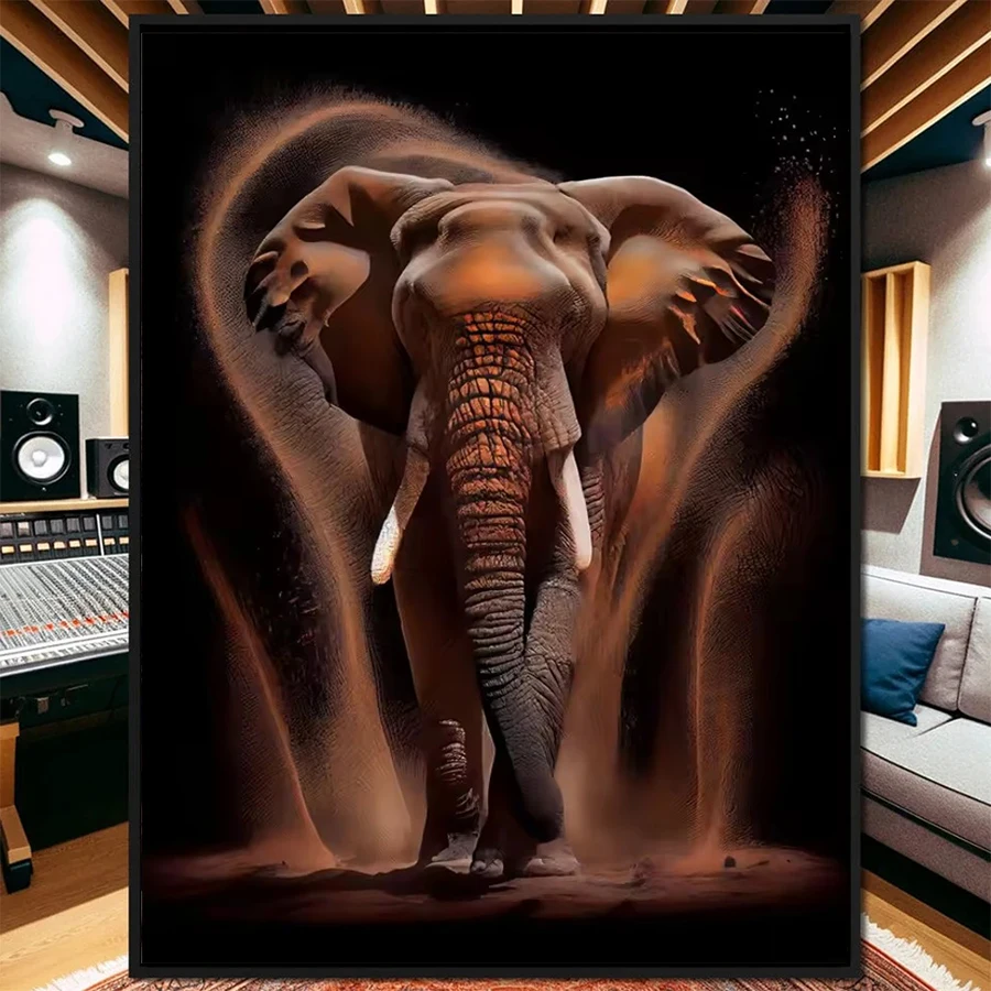 Diamant-Malerei-Set, neue moderne ästhetische Kunst, Tier, Elefant, Diamant-Mosaik, Bild, Stickerei, Dekoration für Erwachsene, Geschenk