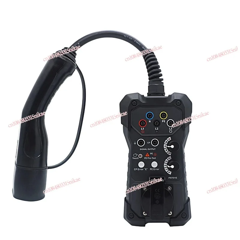 

Portable European standard AC charging pile analog charging tester installation detection voltage and current