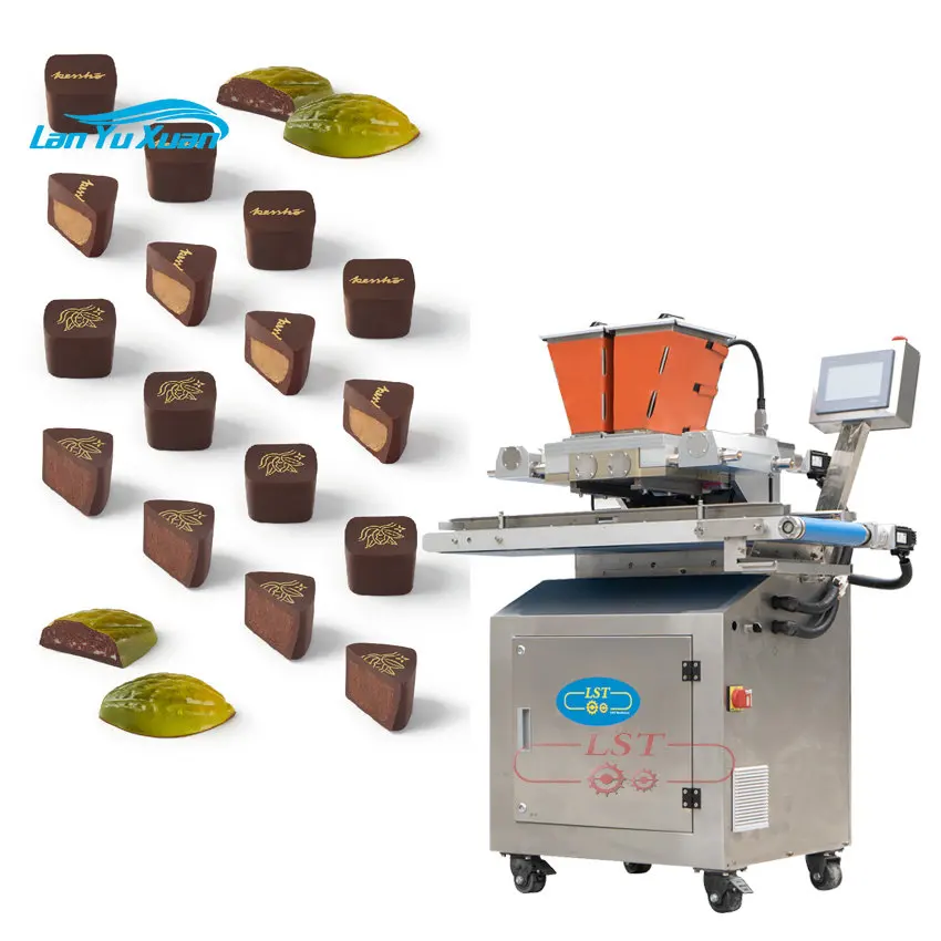 center filled Chocolate bar pouring machine price promotion mini one shot chocolate gummy depositor machine for chocolate