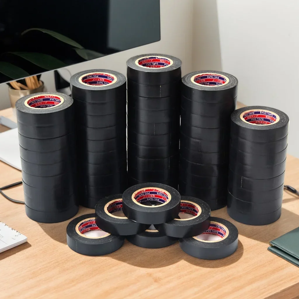 16M Electrical Tape Insulation Tape High Temperature Resistant and Super Adhesive PVC Waterproof Large Roll Electrical Tape