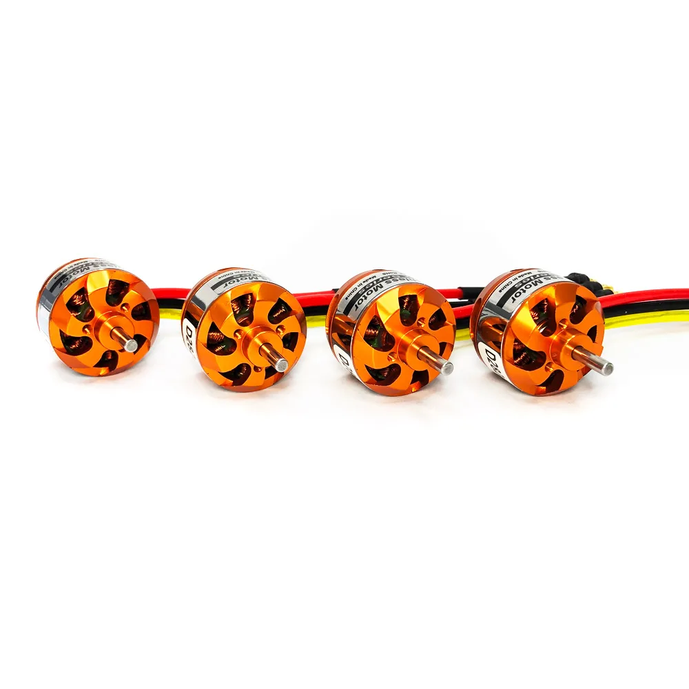 Motore RC D2822 2822 motore Brushless 1100KV 1450KV 1800KV 2600KV 2-3S per aereo aereo multi-elicottero motore Brushless Outrunner