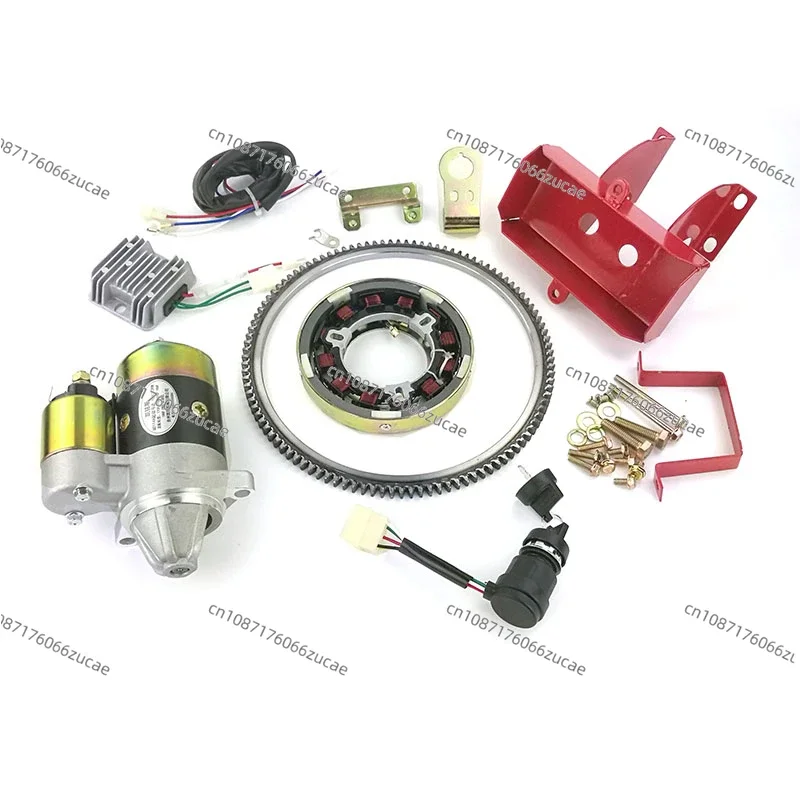 

Электромеханический стартер Micro-inage 186, дизельный электромеханический стартер, модифицированный двигатель 173F/178F/180F/188F, полный набор