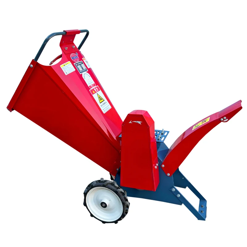Wood Chipper Shredder Mulcher, Heavy Duty, 7 HP Gas Powered, Compact Rotor Assembly