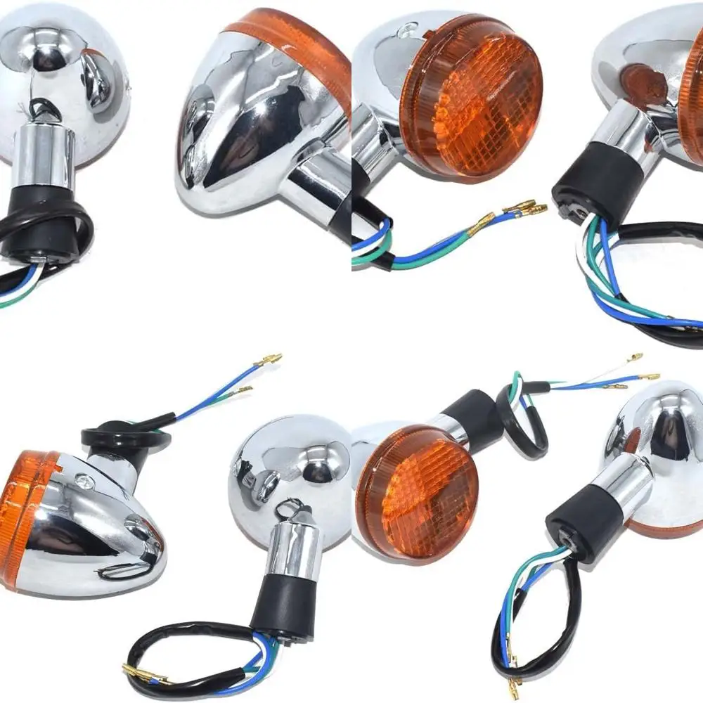 

Rear Turn Signal Indicator Lights for Honda Shadow VT400/750, Steed 400/600, VLX600, Magna 250/750, VTX1300/1800