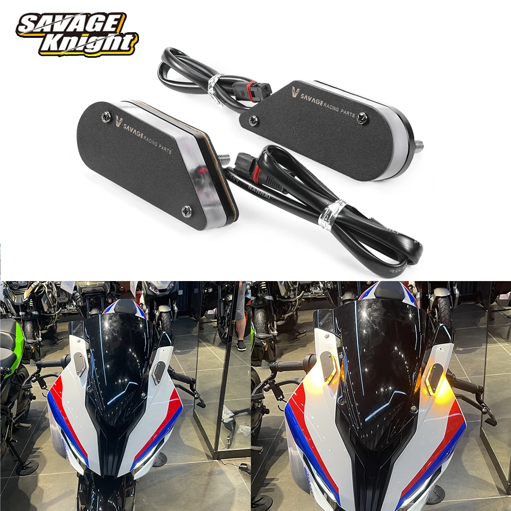 

New For BMW S1000RR M1000RR Flasher LED Turn Signal Light S1000 M1000 RR S M 1000RR Invisible Motorcycle Indicator Plug and Play