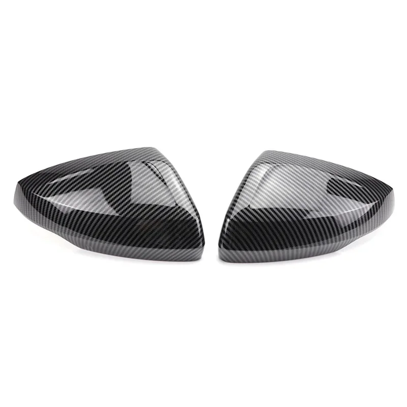 

Gloss Black Rearview Mirror Caps for Audi A1 2019-2023 Carbon Fiber Left Right Side Mirror Cover Replacement Easy Installation