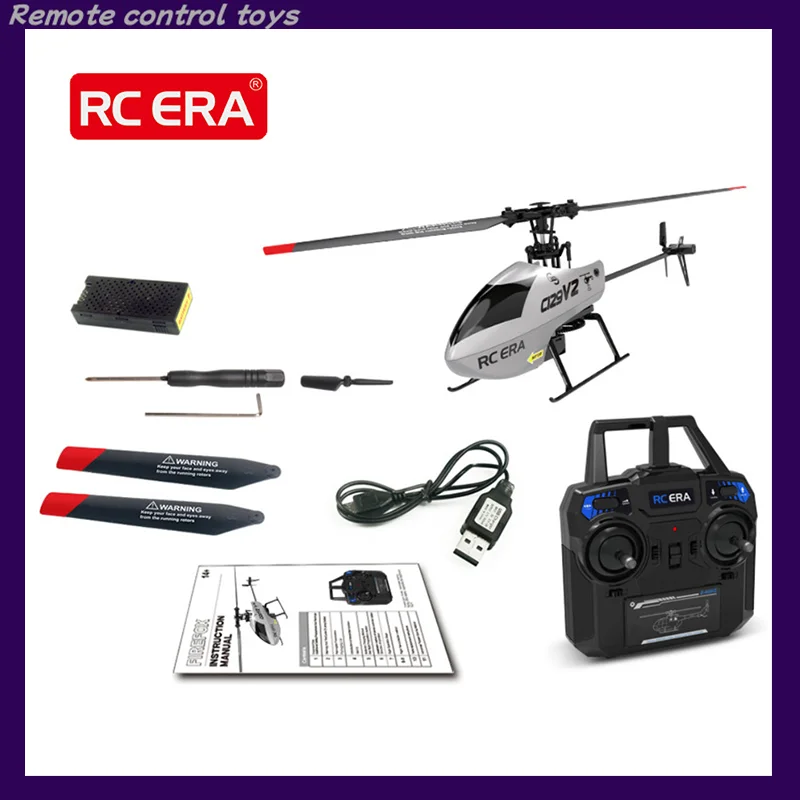 Rc Era Remote-Controlled Helicopter C129v2 Novice Helicopter With Fixed Height And Rolling, Novice Rc Remote-Controlled Aircraft