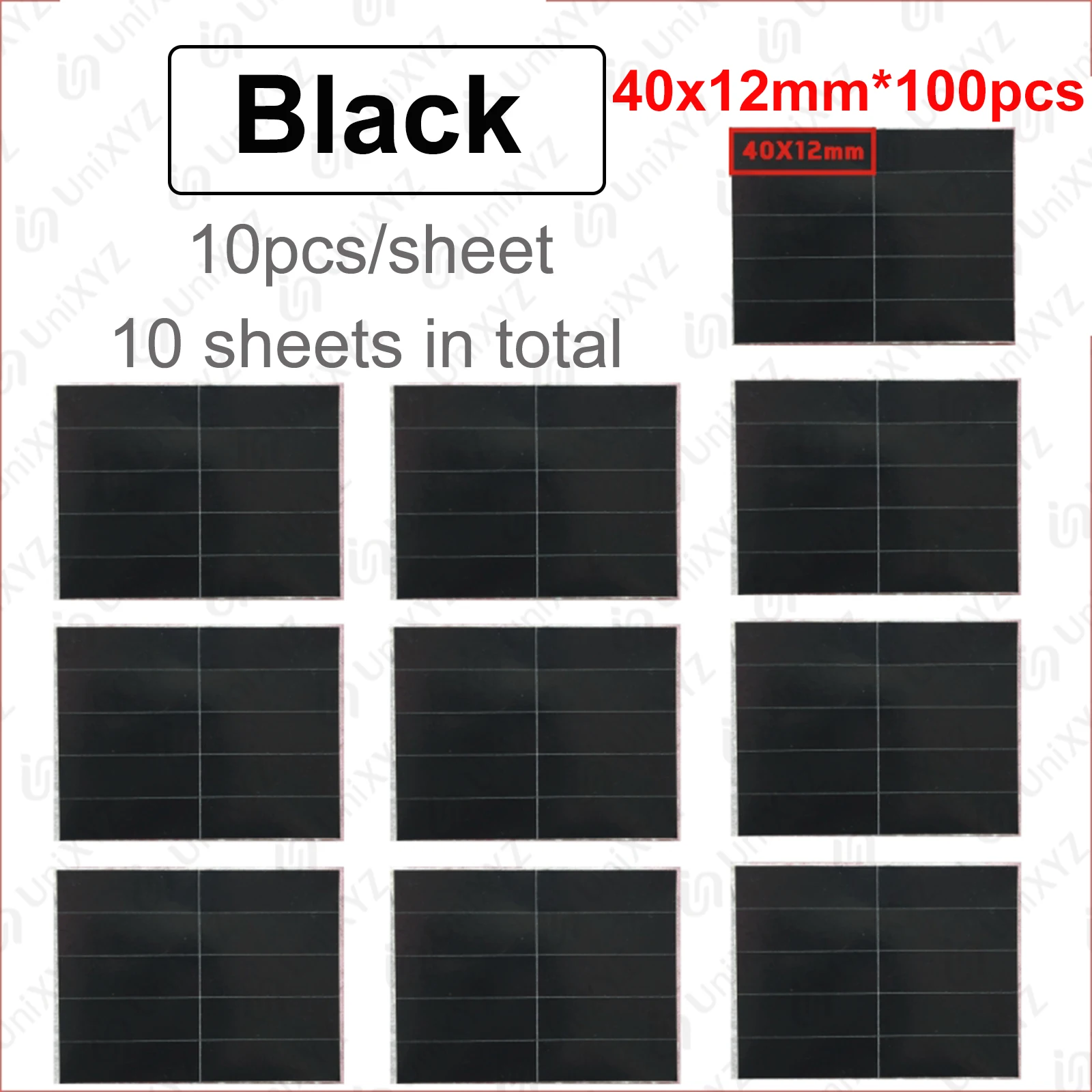 12 Farben Laser-Gravur-Markierungspapier für CO2-Faser-UV-Laser-Gravur- und Schneidemaschinen für Keramik, Glas, Stein, Fliesen – Detail 9