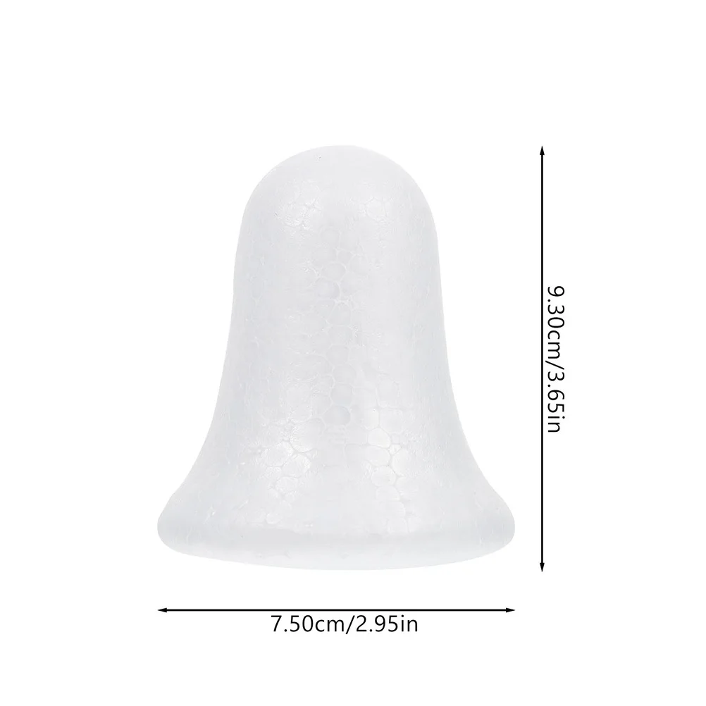 15 قطعة أجراس رغوة لتقوم بها بنفسك الحرفية عيد الميلاد أجراس معلقة لمرحلة ما قبل المدرسة رياض الأطفال لتقوم بها بنفسك لوازم الحفلات إمدادات الحفلات الرغاوي البيضاء