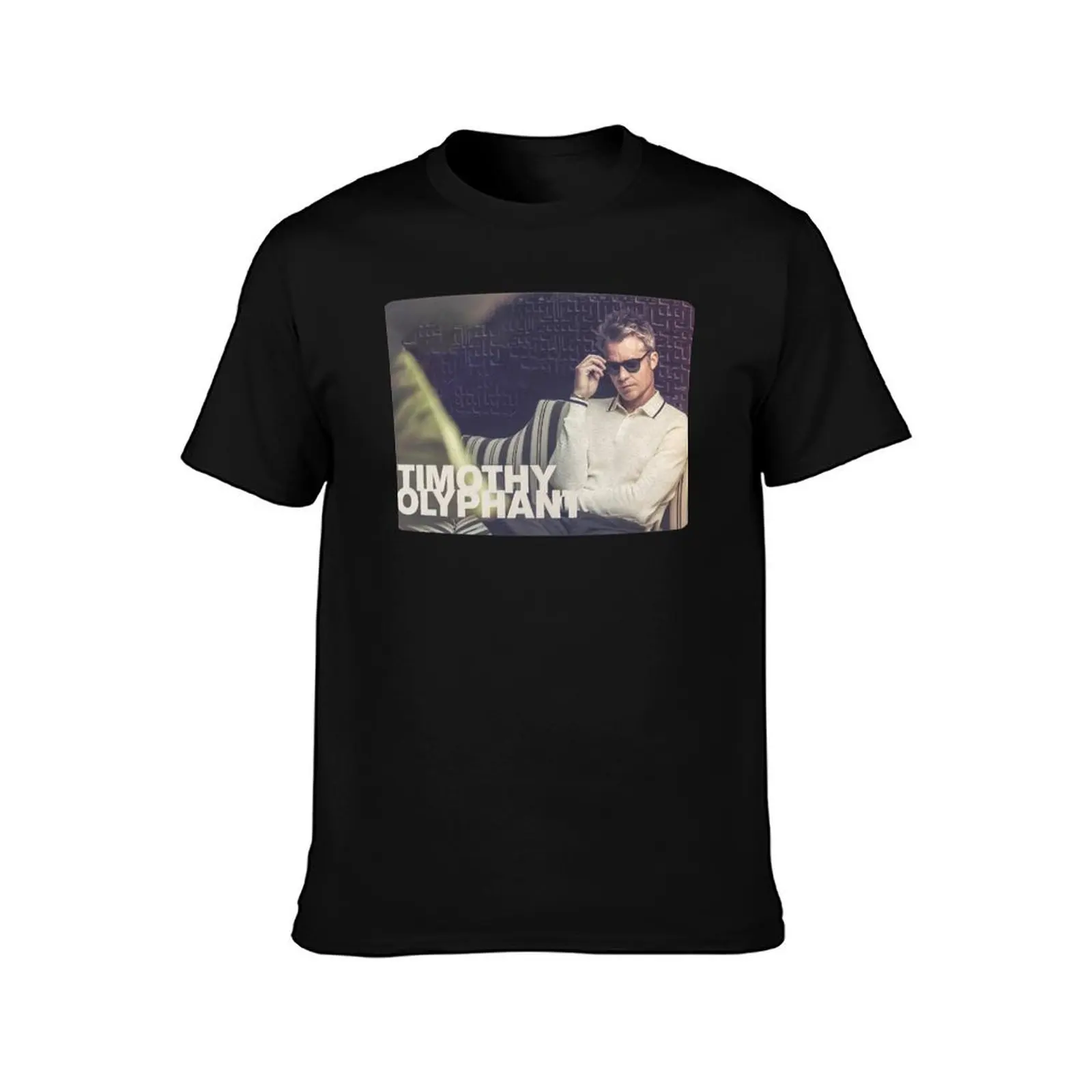 Timothy Olyphant Portrait Session T-Shirt Comfort Stretch Tee Shirt