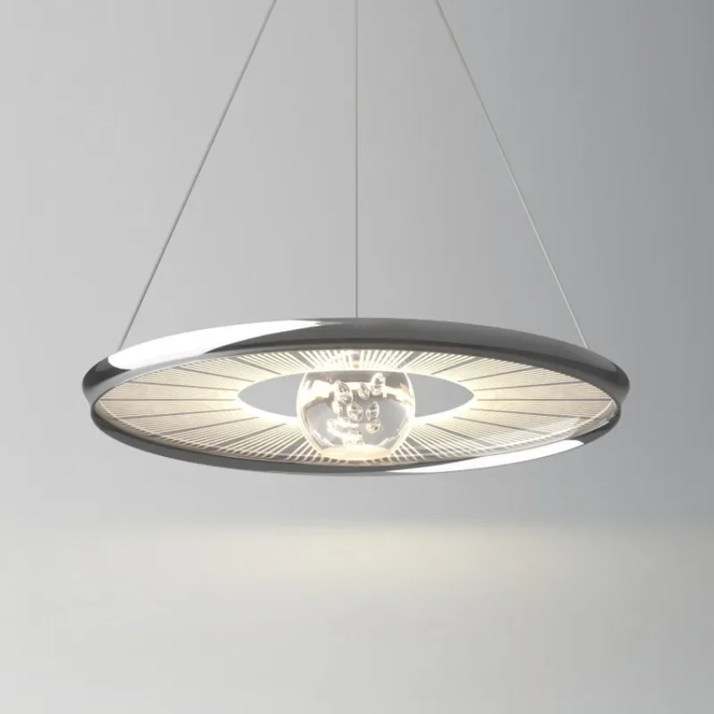 Nordic Luxury Originality Circular Pendant Lamp for Home Decor Living Rroom Bedroom Chandelier Interior Lighting Hanging Fixture