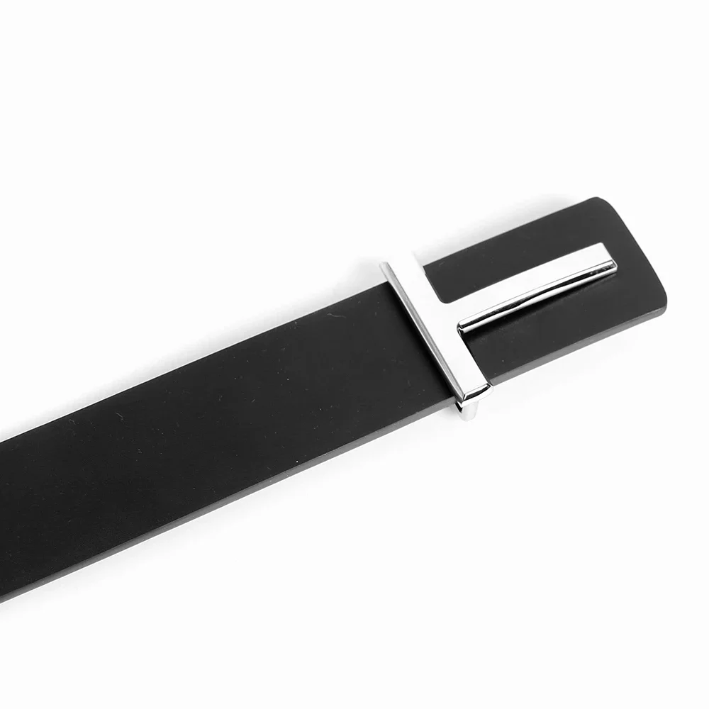 2024 Top Luxury Designer Brand Pin Buckle T Belt Men High Quality Women Genuine Real Leather Dress Strap for Jeans Waistband