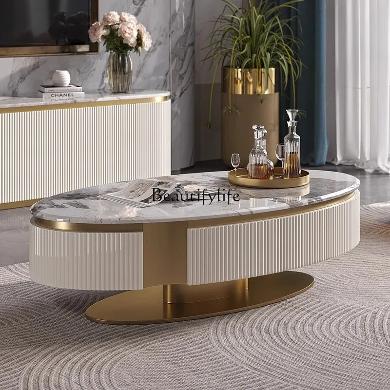 

ls 42Modern high-end fashion high-end club oval TV cabinet combination