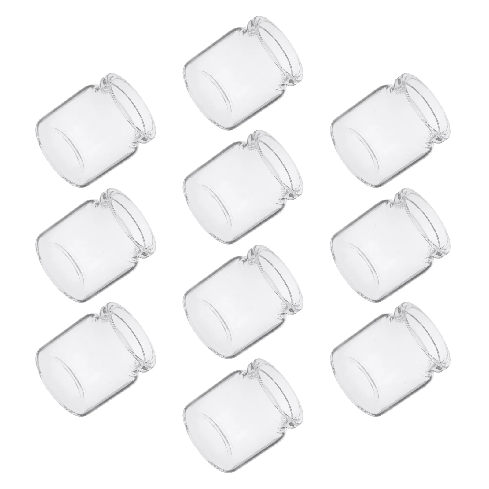 

10Pcs Mini Glass Test Tube Vases Succulent Propagation Jars Micro Landscape Bottles Plant Starter Decoration for Home Office