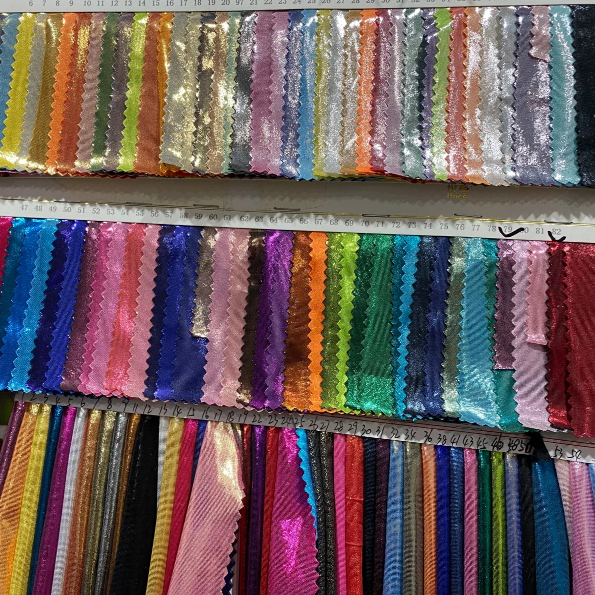 Silver Micro Elastic Metallic Gloss Reflective Fabric Sewing Performance Clothing Evening Dress DIY Wedding Background