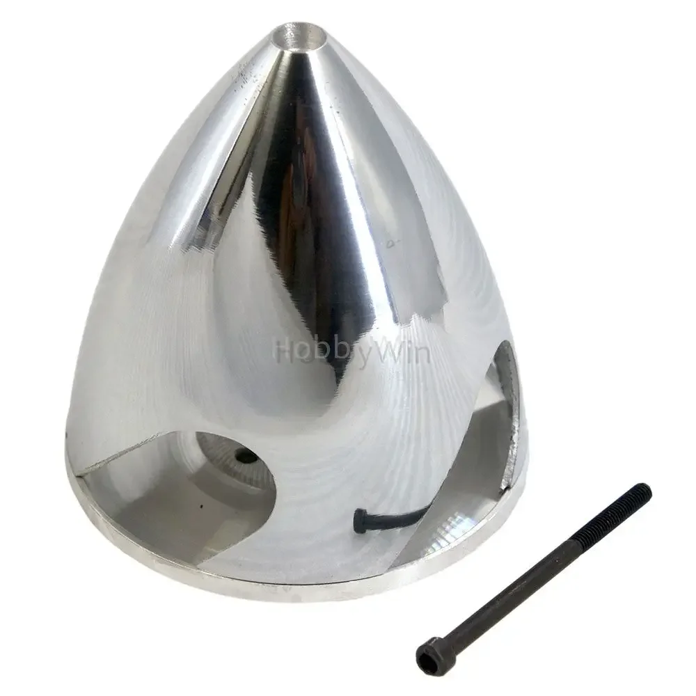 Spinner en aluminium 3,5 pouces /89mm pour moteur à essence DLE à arbre de 10mm, avion RC Warbird Sporter Trainer