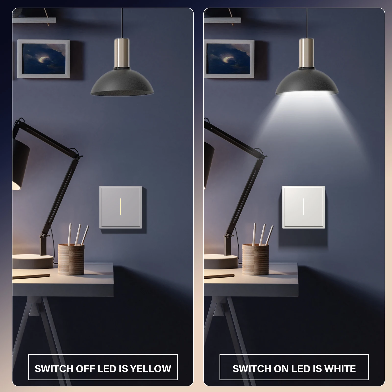 BSEED 1/2/3/4Gang 2Way Zigbee Smart Click Button Switch Smart EU Socket With AC Plastic Frame Work With Tuya Smart Life Alexa