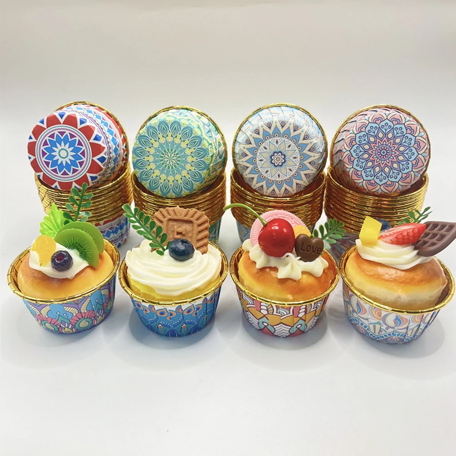 100/50/25PCS - Cake Cups - Suitable for Kitchen and Restaurant Cake Baking Tools