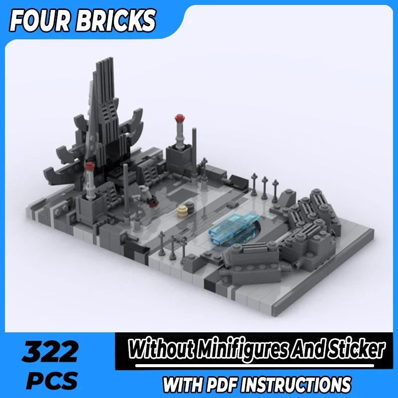 Popular Star Movie Model Moc Building Bricks Micro Throne Room Technology Modular Blocks Gifts Christmas Toys DIY Sets Assembly