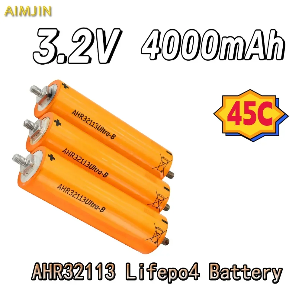

Complete New Manufacture for A123 AHR32113 Lifepo4 Battery 3.2V 4000mah 45C Rechargeable Lithium iron Phosphate Power Batteries