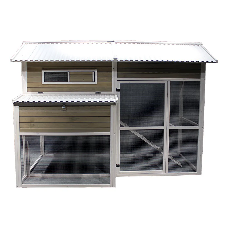 Outdoor solid wood household large chicken cage rabbit cage super large outdoor chicken nest