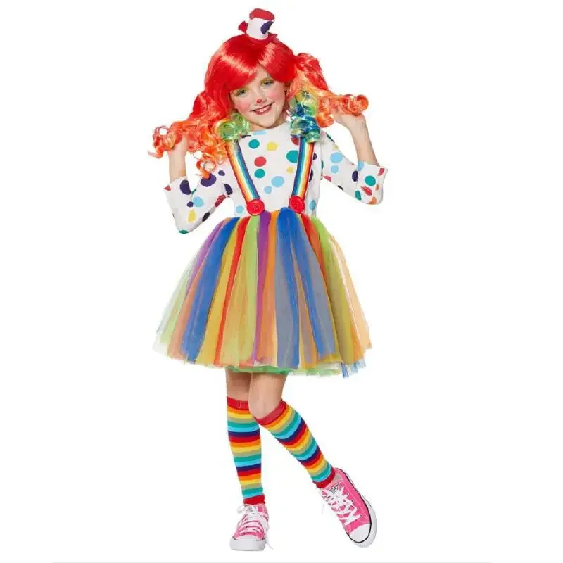 Halloween Children's Circus Clown Costume June 1 Children's Day Performance Costume