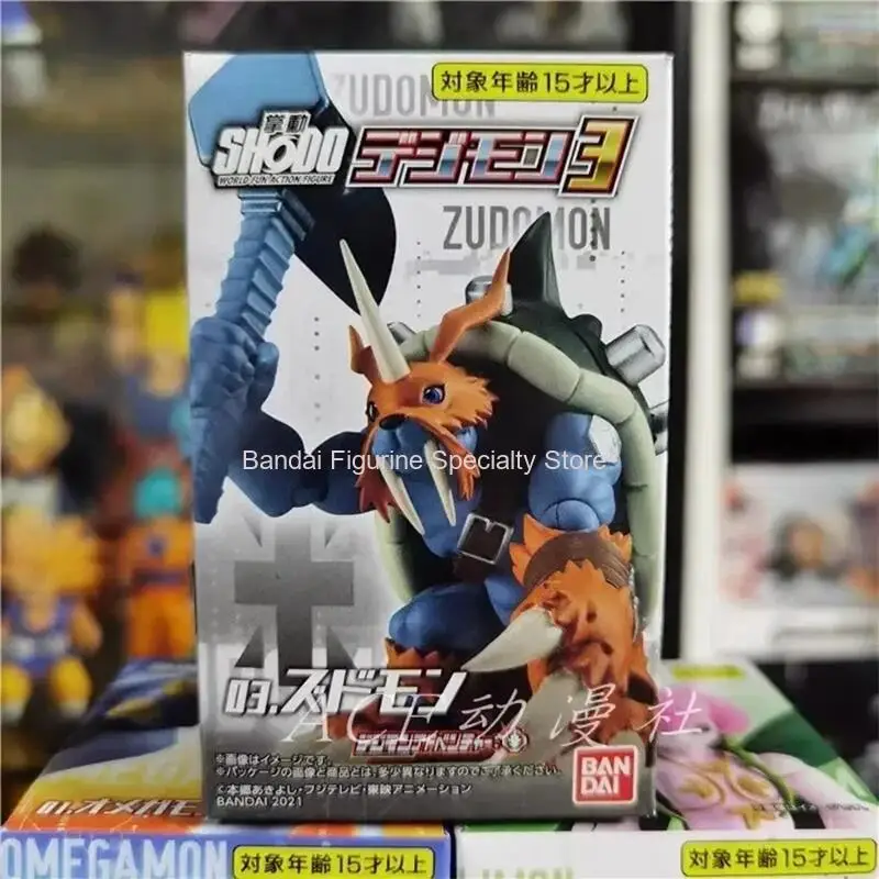 Genuine Bandai SHODO Digimon Tamers Zudomon Anime Collectible Figure - Unisex Collectible Giftt