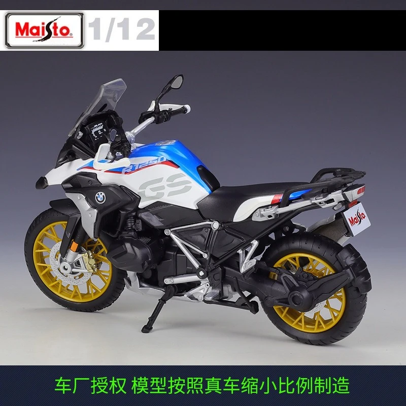 Maisto 1:12 قاطرة ثقيلة محاكاة سبيكة نموذج دراجة نارية لعبة الهدايا دييكاست سبيكة نموذج سيارة تحصيل #4