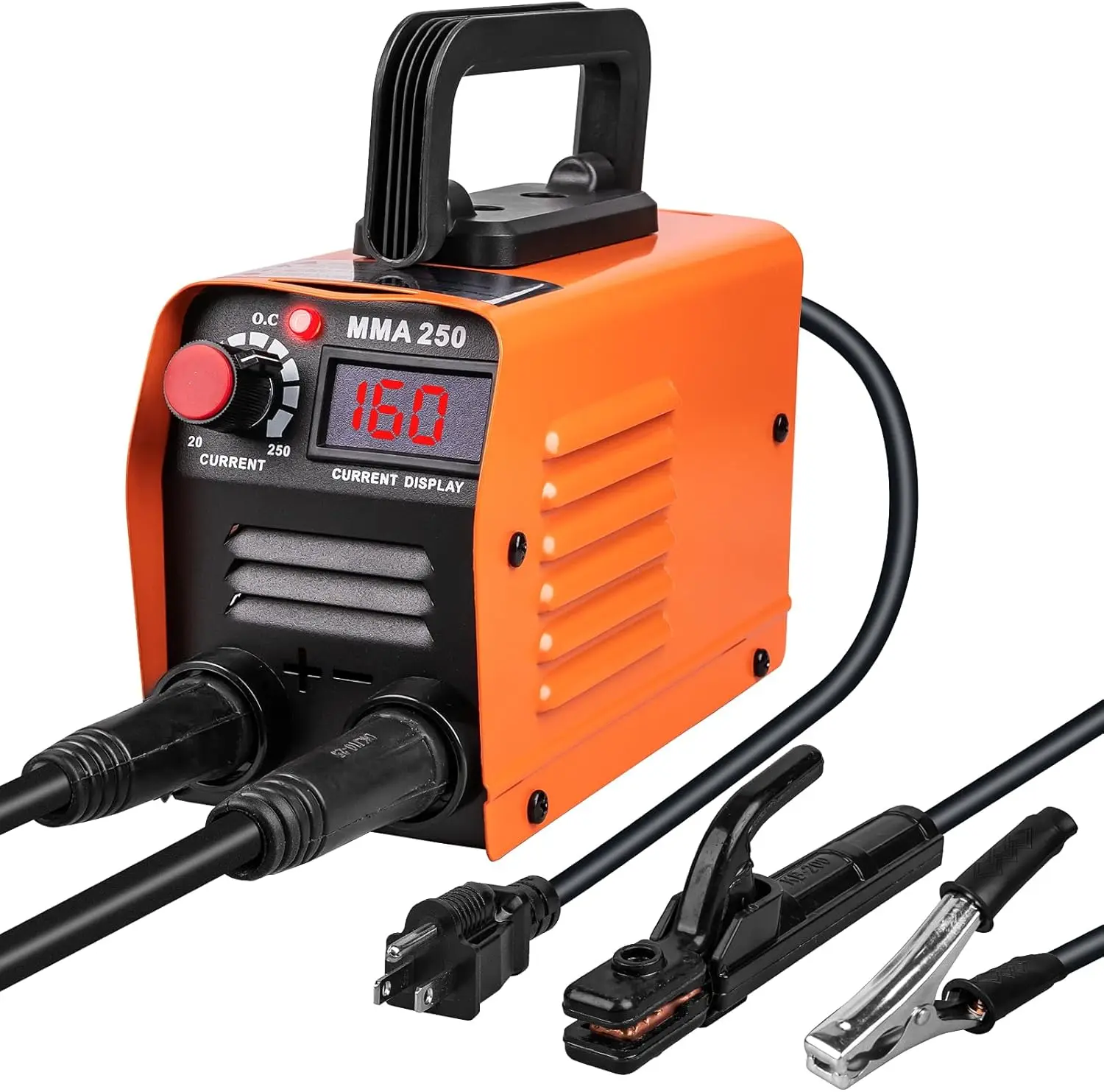 Mini Welding Machine, Upgraded Welder Machine 110V, Portable Stick Welder MMA-250A, IGBT Inverter Welder with Hot Start