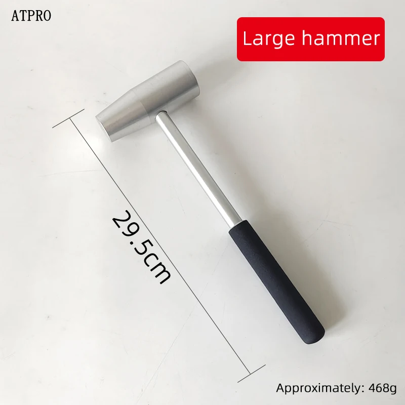 Aluminum Alloy Leveling Hammer Aluminum Body Sheet Metal Dent Repair Hammer 4-piece Set