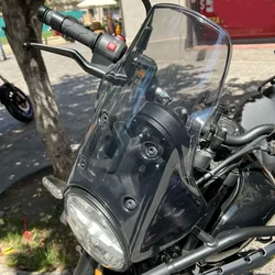 For Royal Enfield Himalayan 450 Windscreen Windshield Motorcycle Accessories RE 452 Wind Deflectors Windproof Screen 2024 2025