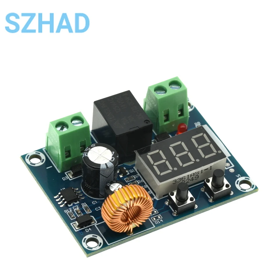 XH-M609 DC 12V-36V Charger Module Voltage OverDischarge Battery Protection Precise Undervoltage Protection Module Board