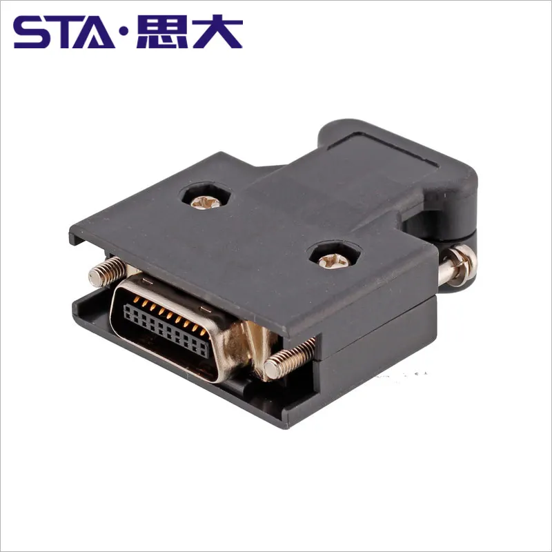 Motor PLC 3M industrial SCSI server plug 14P/20P/26P/36P/50P Adapter wire bonding MDR connector