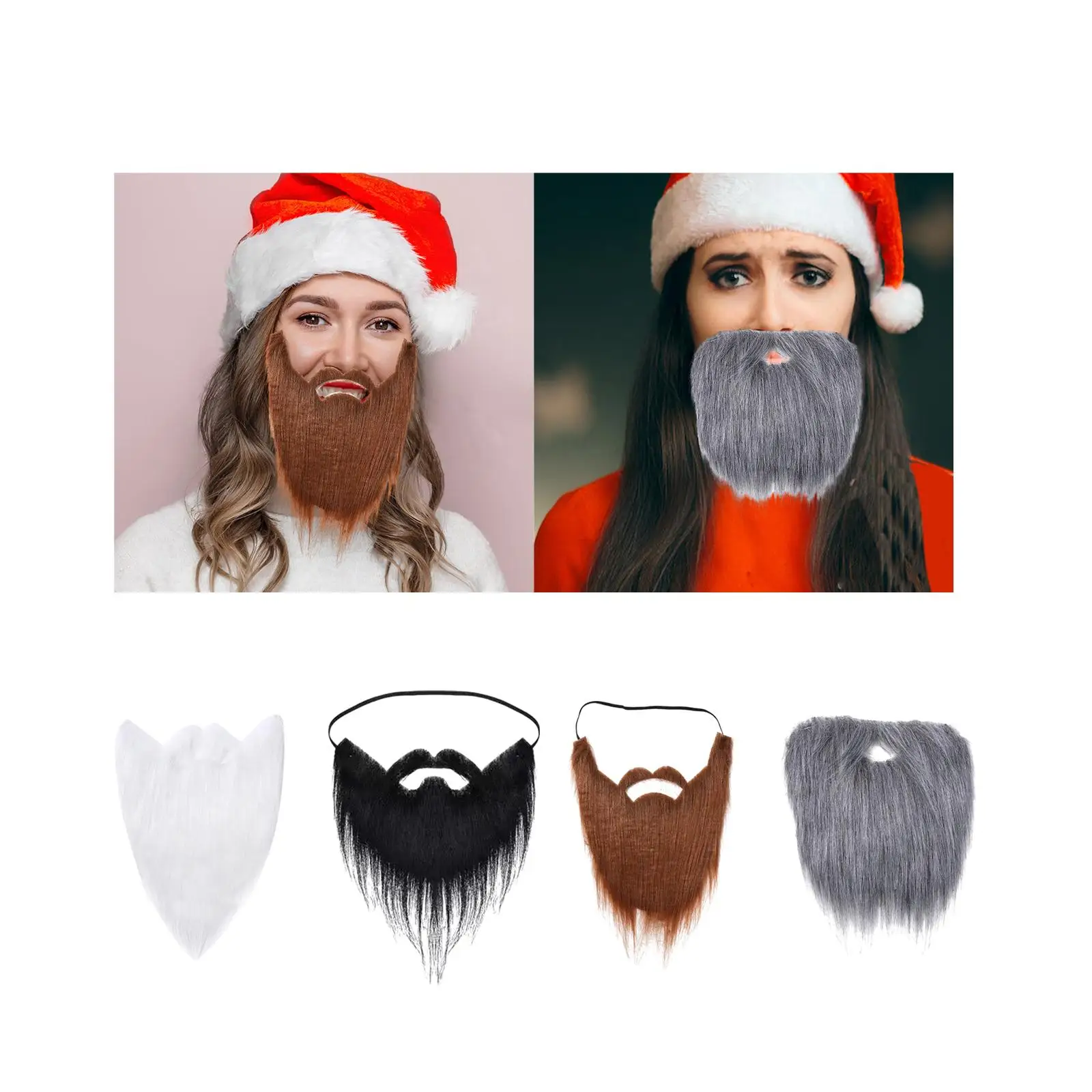 

Santa Beard Christmas Party Supplies Novelty Dwarf Gnome Beard Costume Beard for