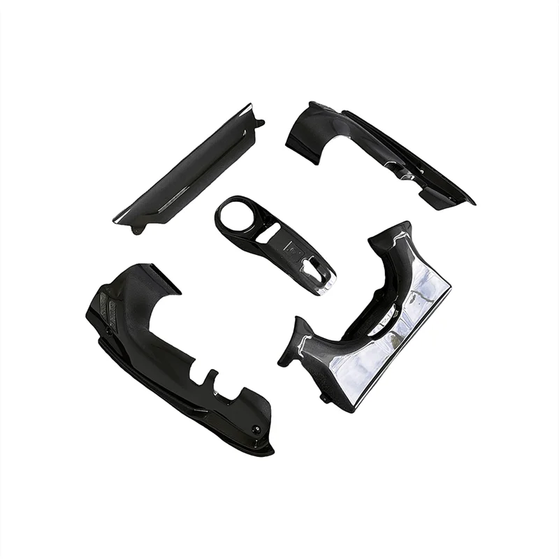 

New 5-piece Plain Carbon Fiber Engine Compartment Kit for Ferrari 488 GTB Coupe Convertible Version