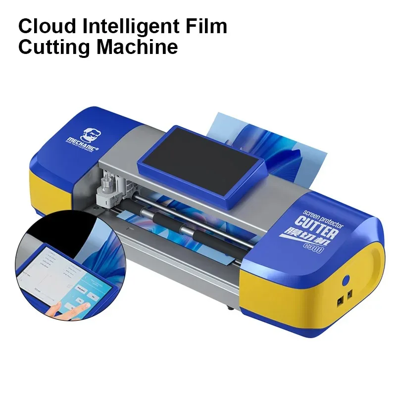 Mechanic C300 Cloud Intelligent Film Cutting Machine Universal Flexible Film Cutter for Phone Front/back Film Camera PAD Watch