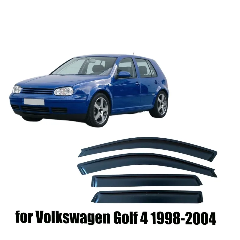 

Подходит для Volkswagen Golf 4 1998-2004 5D: Защитный козырек от солнца и дождя на боковые окна автомобиля, накидка на дверь