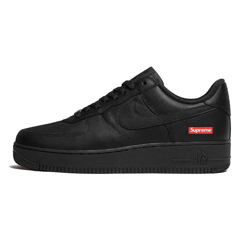 Nike Nike Supreme X Air Force 1 Low 'Box Logo - Scarpe da ginnastica nere' CU9225-001