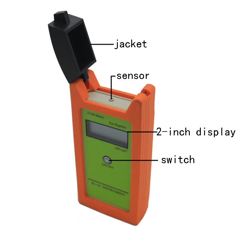 

RGM-UVB UVB Tester High Accuracy UVB Detector UVB Test Instrument for Reptile UVB Meter Luminosity Measurement Tool