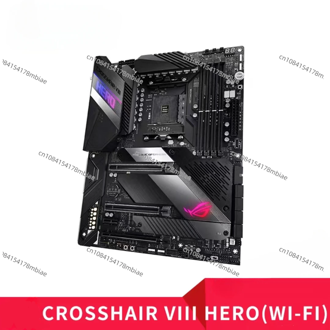 X570 Motherboard ROG CROSSHAIR VIII HERO WIFI AM4 Motherboard DDR4 128GB PCI-E 4.0 M.2 USB3.2 ATX for AM 3rd/2nd Gen AM CPU