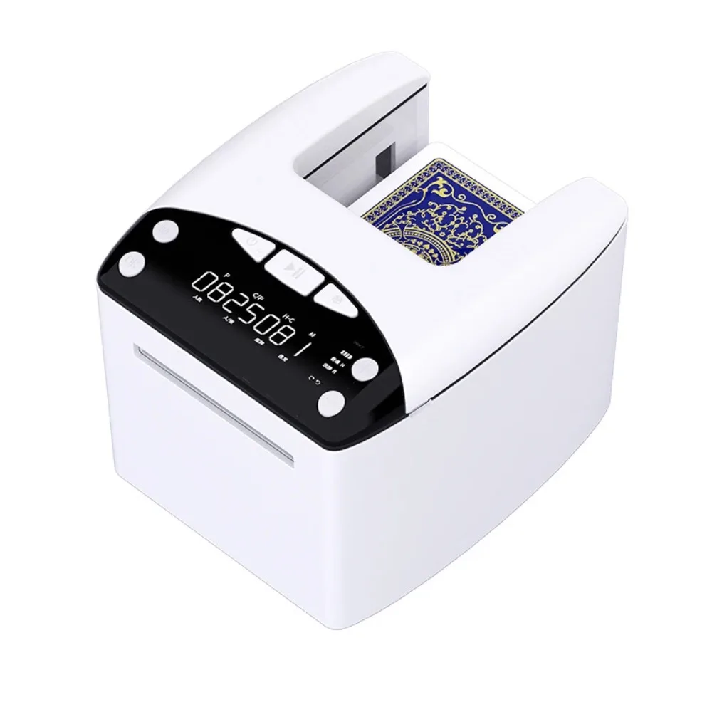 

XX 4000mAh Rechargeable Electric Automatic Card Dealer Machine Poker Cards Dispenser Speed and Distance Adjustable Poker Tools