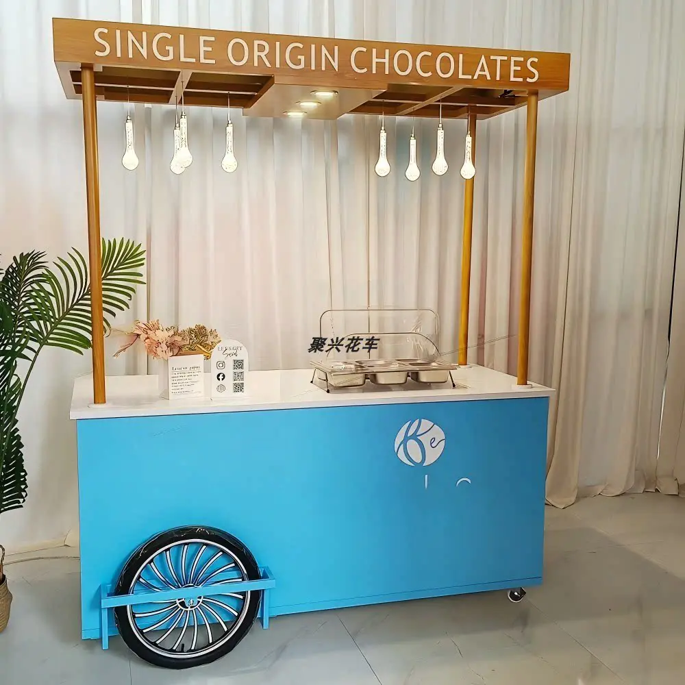 Float sales car Shopping mall promotional car Wrought iron outdoor cart Display car Commercial event promotion Meichen decorativ