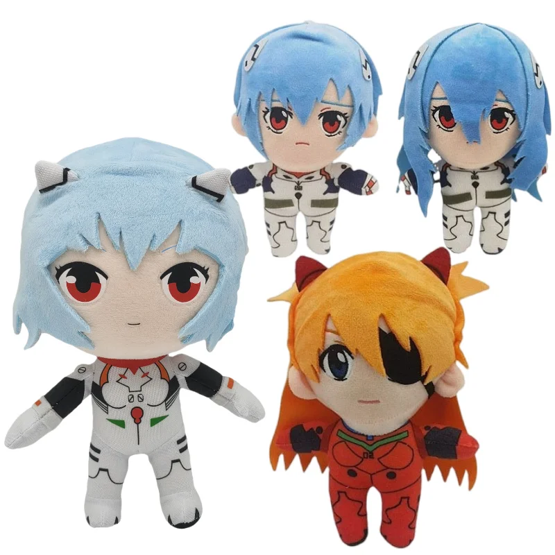 

23 см Rei Ray плюшевая мягкая кукла аниме Ayanami Rei Katsuragi Misato мультяшные игрушки куклы Kawaii подарок на день рождения для мальчиков и девочек подарки на кровать