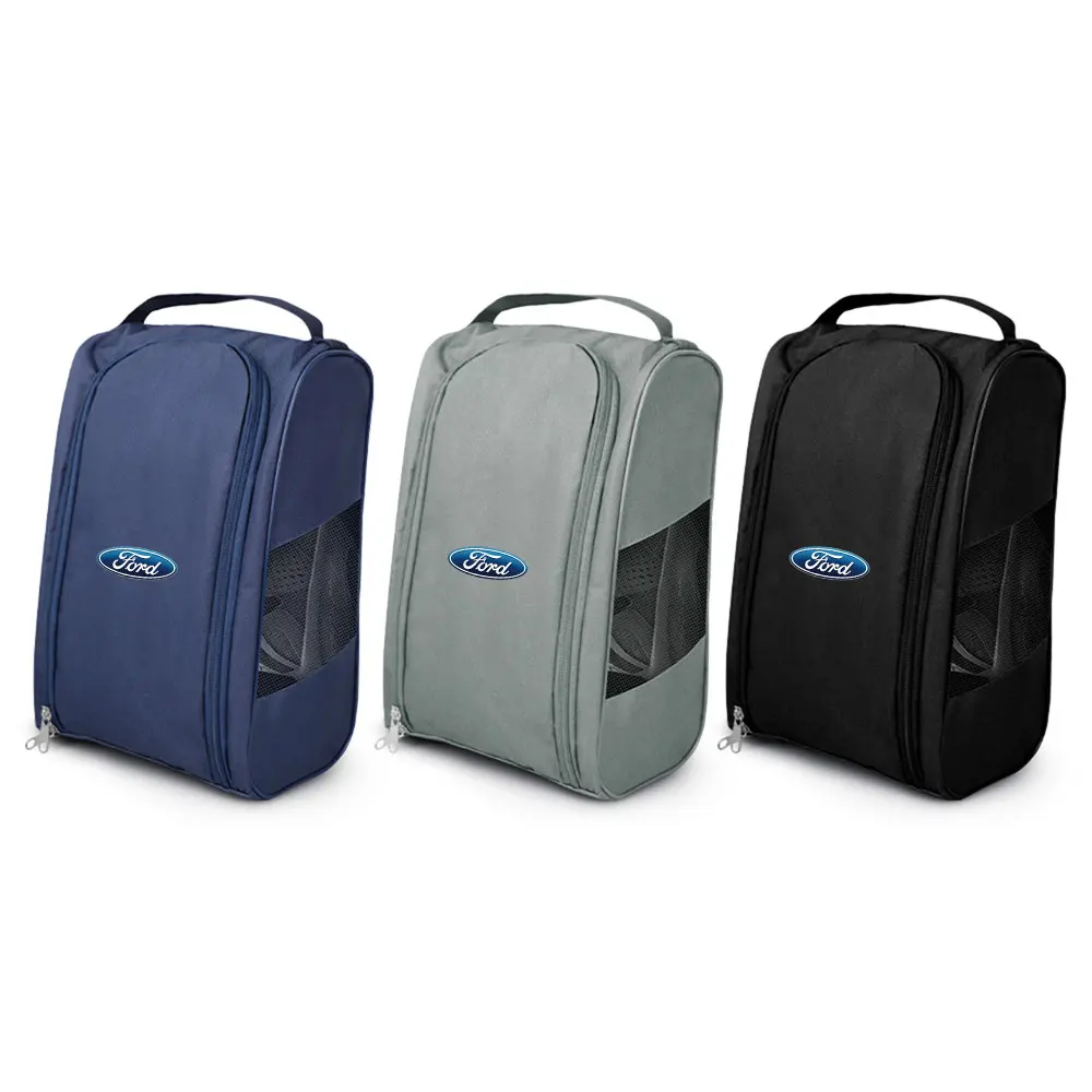 1pcs Car Emblem Sneaker Storage Bag Outdoor Shoes Storage Tools For Ford Ranger ST Focus Galaxy Mondeo Transit Tourneo Mustang - view 4