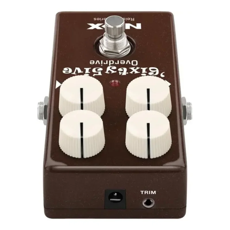 NUX 6ixty5ive Pédale Overdrive, Effets Guitare Electrique, Vintage, Blackface Sound, Accessoires Guitare