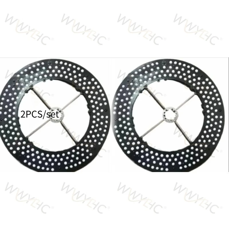 2PCS Suitable for Wheel Alignment Instrument Turntable Inner Disc, with 8mm Diameter Ball Bearings, 2 Pieces/pair