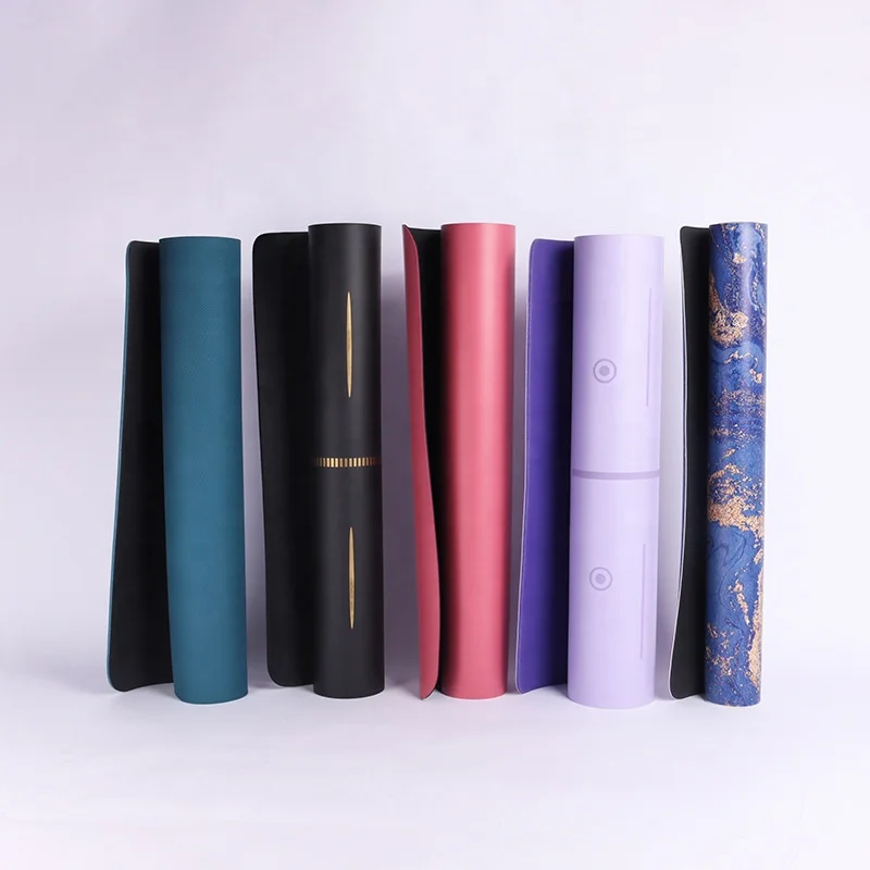 

Коврик для йоги высокой плотности с защитой от разрывов, нескользящий чехол премиум-класса, спортивный коврик для фитнеса