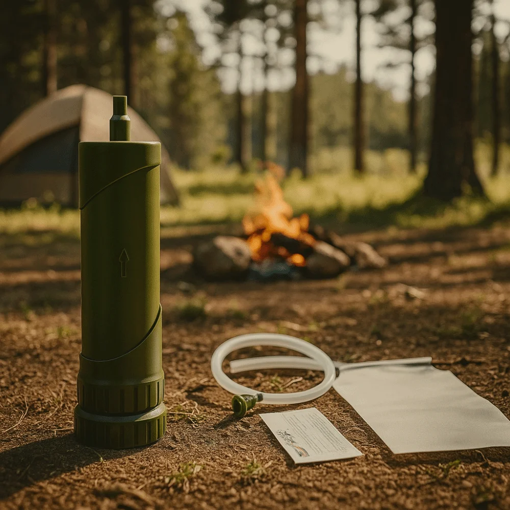 Water Purification Straw - ABS Outdoor Mini Filtr do Wody
